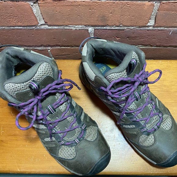 KEEN women's Koven mid-height waterproof hiking boot, wood violet - Picture 2 of 5